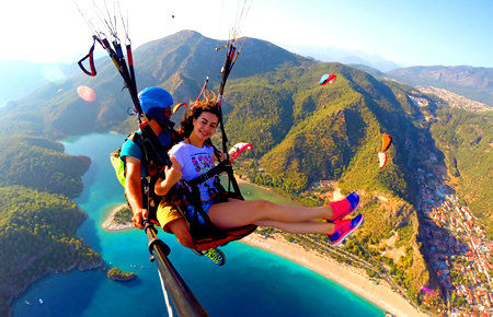 A view from Paragliding