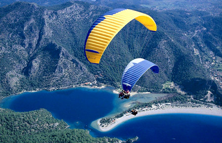 A view from Paragliding