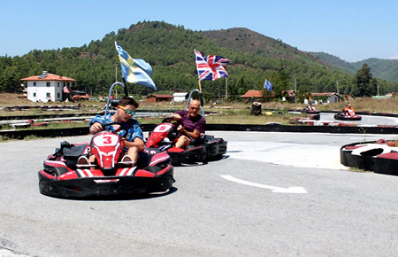 A view from Go Kart