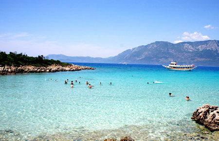 A view from Cleopatra Island A view from Cleopatra Island