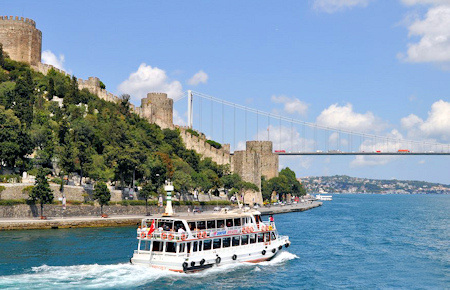 A view from Bosphorus Cruise & Asia