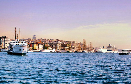 A view from Bosphorus Cruise & Asia