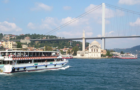 A view from Bosphorus Cruise & Asia