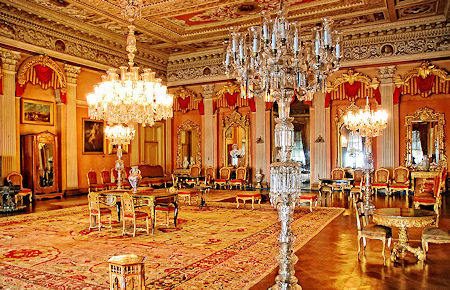 A view from Dolmabahce Palace