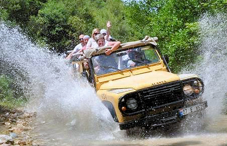 A view from Antalya Jeep Safari and Off-road adventures