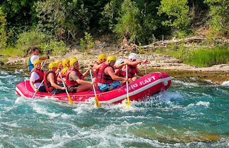 A view from Antalya Rafting Manavgat River Tour