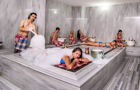 A view from Antalya Traditional Turkish Bath with Massage A view from Antalya Traditional Turkish Bath with Massage