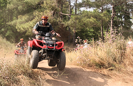 A view from Antalya Quad Safari A view from Antalya Quad Safari
