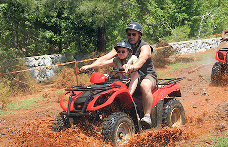 A view from Antalya Quad Safari A view from Antalya Quad Safari