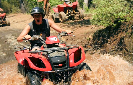 A view from Antalya Quad Safari