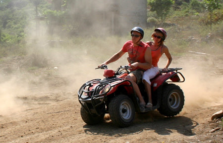 A view from Antalya Quad Safari