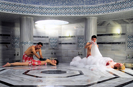 A view from Antalya Deluxe Package Turkish Bath A view from Antalya Deluxe Package Turkish Bath