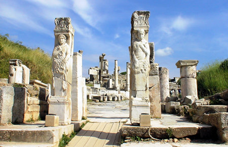 A view from Ephesus in Bodrum