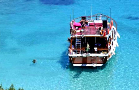 A view from Bodrum All Inclusive Boat Trip A view from Bodrum All Inclusive Boat Trip