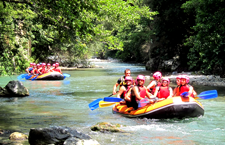 A view from Bodrum Rafting