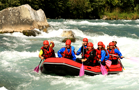 A view from Bodrum Rafting