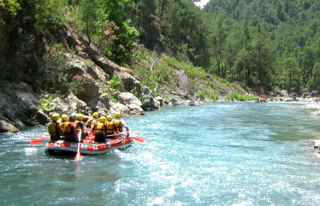 A view from Bodrum Rafting