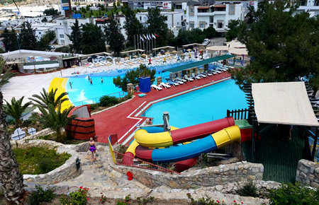 A view from Bodrum Waterpark A view from Bodrum Waterpark