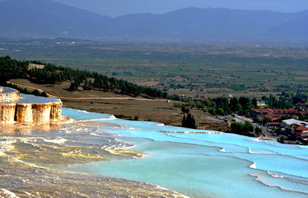 A view from Pamukkale A view from Pamukkale