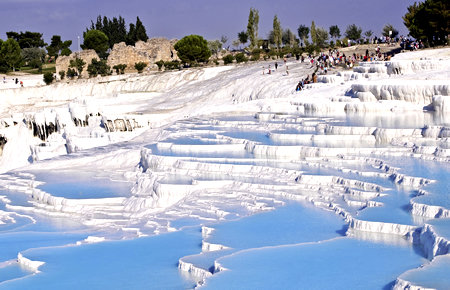 A view from Pamukkale A view from Pamukkale