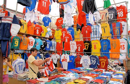 A view from Turkish market in Turgutreis A view from Turkish market in Turgutreis