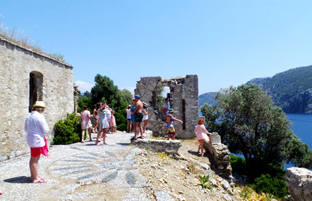 A view from Aegean Islands Boat Trip