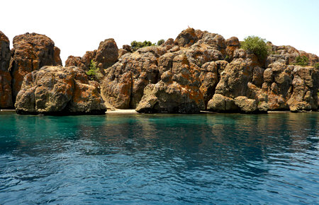 A view from Aegean Islands Boat Trip