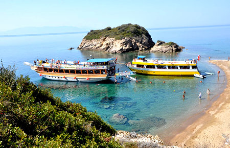 A view from Kusadasi Boat Trip