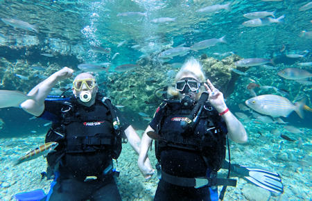 A view from Kusadasi Scuba Diving