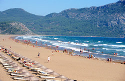 A view from Dalyan and Turtle Beach
