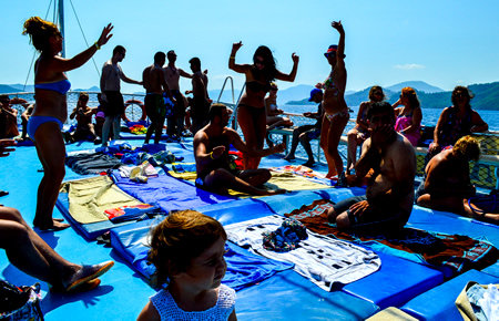 A view from Fethiye 12 Islands Boat Trip