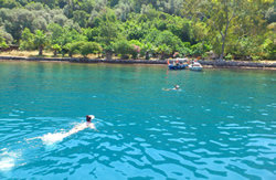 A view from Fethiye 12 Islands Boat Trip