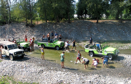 A view from Jeep Safari