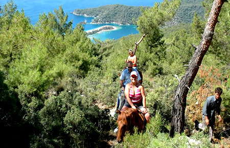 A view from Fethiye Horse Safari