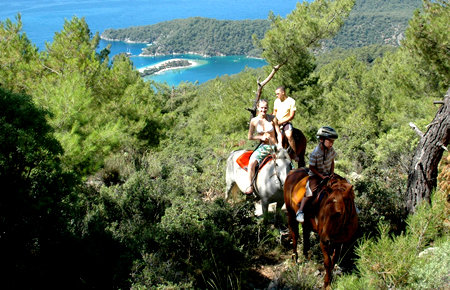 A view from Fethiye Horse Safari