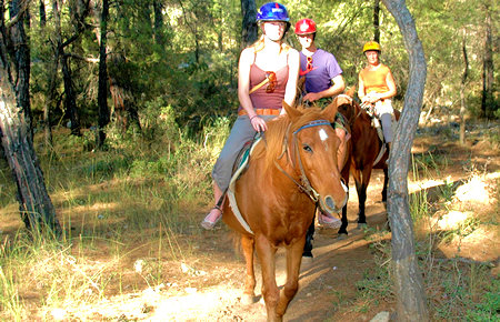 A view from Fethiye Horse Safari