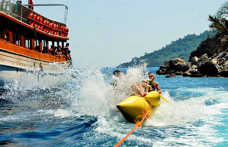 A view from Marmaris All Inclusive Boat Trip A view from Marmaris All Inclusive Boat Trip