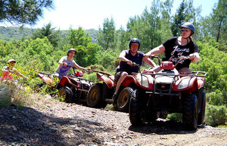 A view from Fethiye Quad Safari