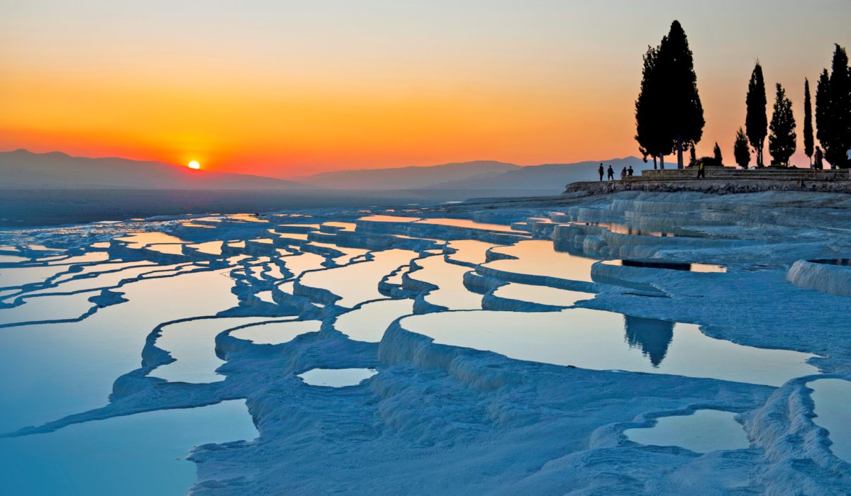 Pamukkale from Kusadasi